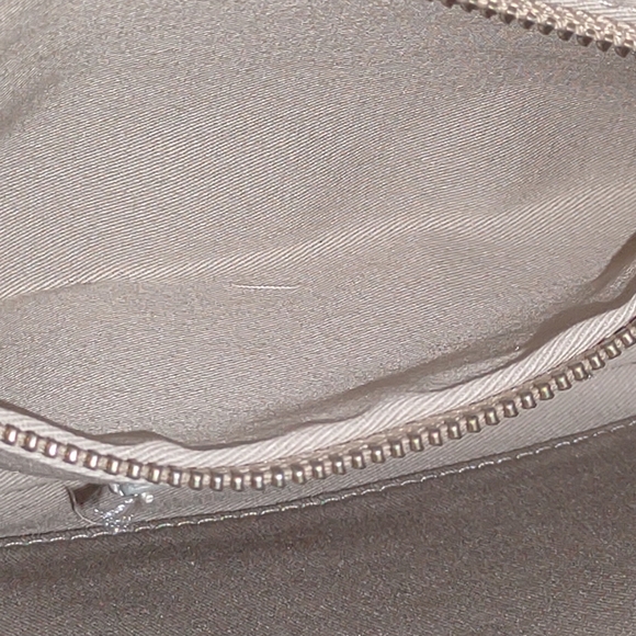 Banana Republic Italian leather snakeskin print shoulder strap purse used - Picture 6 of 10